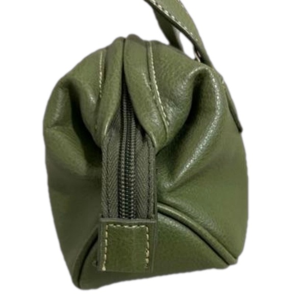 Nine West Army Green Adorable Mini Handbag with Silver Hardware - Picture 5 of 7
